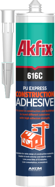 616C   Поліуретановий будівельний експрес клей