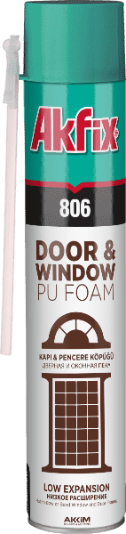806 Door & Wındow  Поліуретанова монтажна піна з низьким розширенням