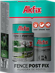 Akfix Fence Post Fix Замінник бетону для монтажу опор всіх типів